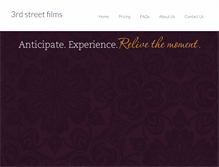 Tablet Screenshot of 3rdstreetfilms.com